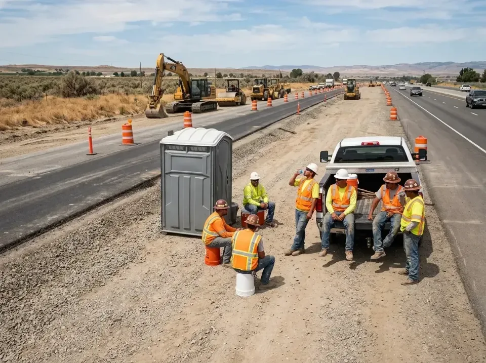 highway-road-construction-crew-007 — frequently asked questions, Porta Potty and Restroom Rentals in Manti, UT